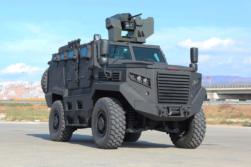 HİZİR 4x4 Black Armoured Vehicle