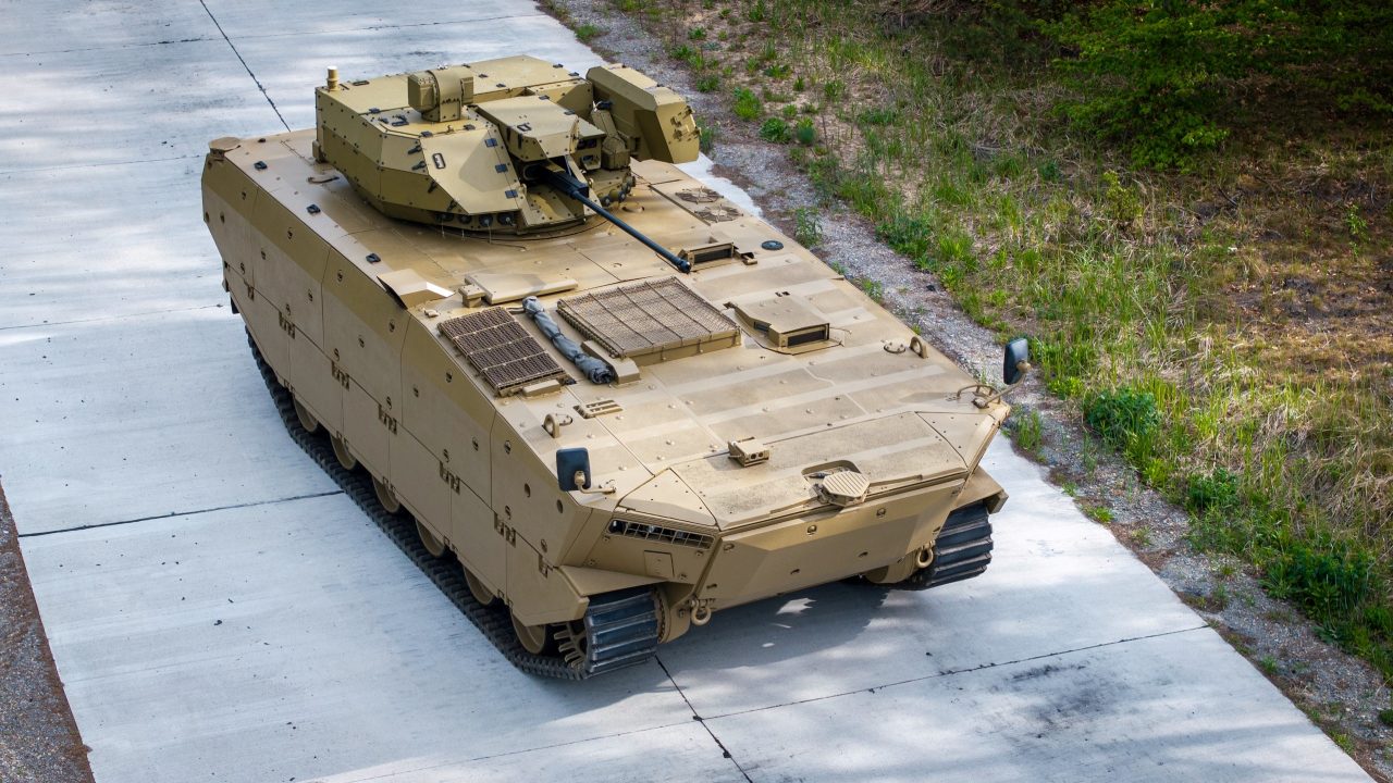 The Borsuk amphibious infantry fighting vehicle. Photo: Polska Grupa Zbrojeniowa (PGZ)