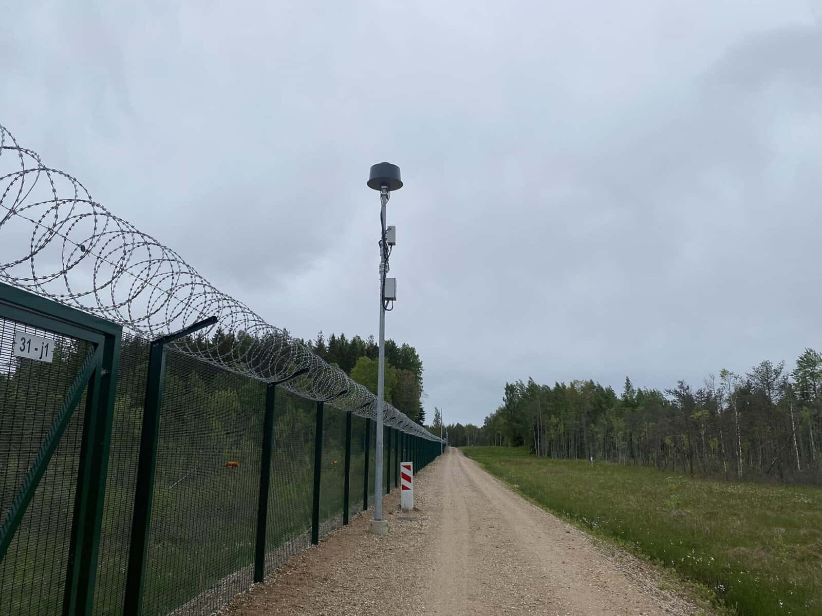 Estonia drone detection, Russian Border